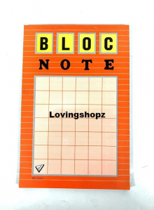 Bloc Note Polos 