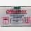 Continuos form Office Max 9 1/2 X 11 inch , 1 ply bagi 2