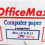 Continuos Form Office Max 91/2 X 11 , 2Ply