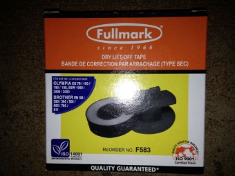 FullMark Dry Lift Off Tape utk mesin ketik/Tip Ex mesin ketik
