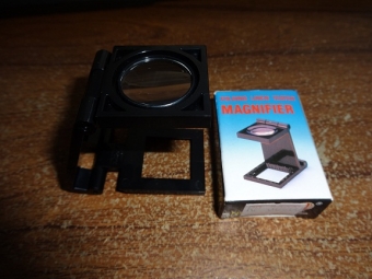 Kaca Pembesar Lipat , Folding Linen Tester Magnifier