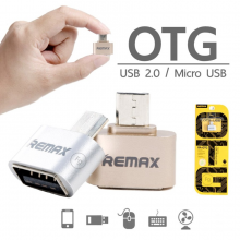 OTG Micro USB to USB Port / OTG Plug merek Remax, OTG Micro ke A
