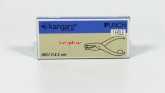 Punch 1 Hole, ,Pembolong Kertas 1 Lubang Hang Tag 6 mm Kangaro
