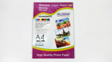 Sticker inkjet paper glossy 120 gsm, kertas label glossy A4