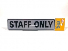 Sticker Pintu Staff Only