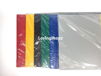 Clear Holder 100 Lembar ukuran Folio, Display Book 100 Lembar ukuran Folio