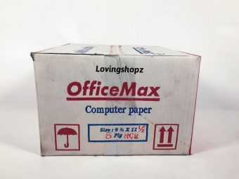 Continuos Form Office Max 91/2 X 11inch , 5 Ply bagi 2
