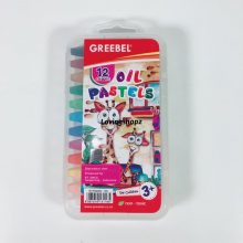 Crayon Greebel Oil Pastel 12 C, 12 warna
