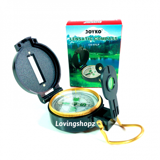 Joyko Kompas Petunjuk Arah | Joyko Lensatic Compass CO-47LP
