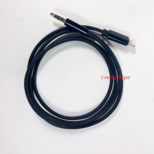 Kabel Aux 3.5 mm to Lightning, kabel aux 3.5 m to iphone, hanya kabel saja