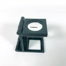 Kaca Pembesar Lipat, Folding Linen Tester Magnifier FD20