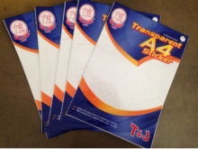 Label Tom & Jerry Transparan ukuran A4