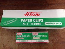 Paper Clips No.5 merek Atom