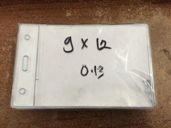 Plastik Id Card 9 X 12 cm dengan ketebalan 0,13 mikron