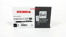 Pulpen Zebra Sarasa Clip Japan 0.5 Gel Ink Rollerball/ Pulpen Gel