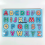 PUZZLE KAYU ALPHABET HURUF ANGKA GAMBAR HURUF MAINAN EDUKASI DGN KNOB BESI