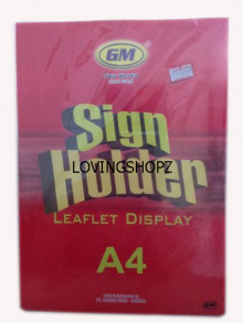 Sign Holder Leaflet Display