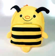 Tas sekolah anak PAUD/ TK, ransel boneka karakter kartun Little Bee