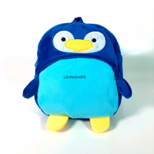 Tas sekolah anak PAUD/ TK, ransel boneka karakter kartun Penguin