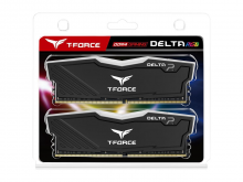 Team Delta DDR4 RGB PC24000 3000Mhz Dual Channel 16GB (2X8GB) BLACK