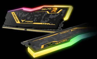 Team Delta TUF DDR4 RGB PC25600 3200Mhz Dual Channel 16GB (2x8GB)Black