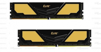 Team Elite Plus Black DDR4 PC25600 Dual Channel 16GB / RAM 16GB