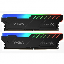 V-GeN TsunamiX RGB DDR4 PC24000 3000Mhz Dual 8GB (2x4GB) 15-17-17-35